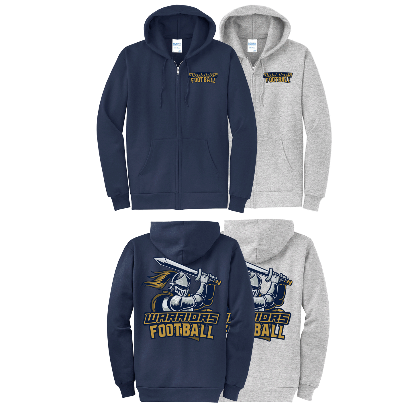 FCA - Hoodies Full Zip - Football